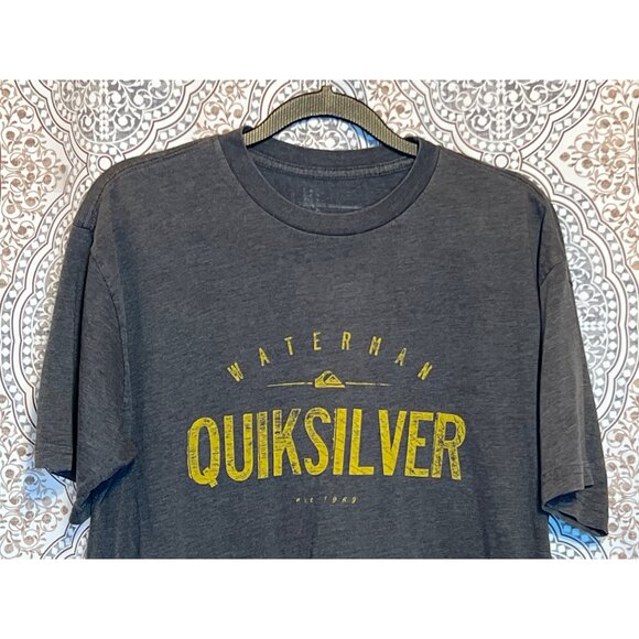 Quiksilver Waterman Graphic Tee Shirt Size S - Picture 4 of 10